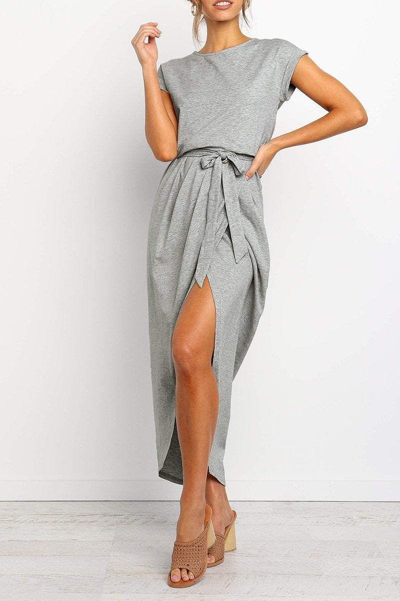 Casual Autumn Midi Dress – Isabella