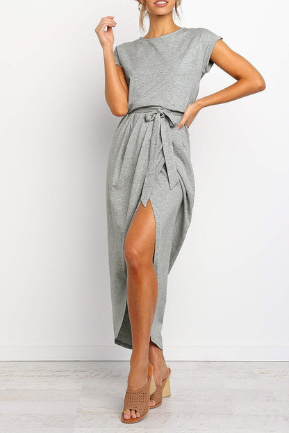 Casual Autumn Midi Dress – Isabella