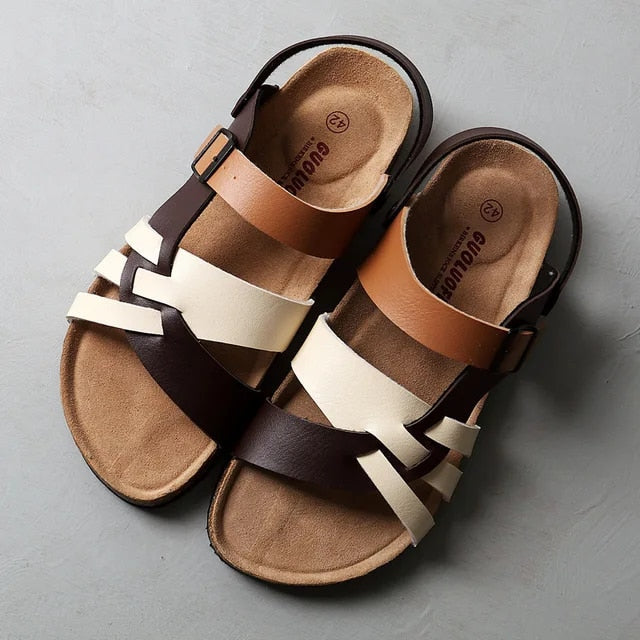 Men's summer sandals with ergonomic footbed – Milton