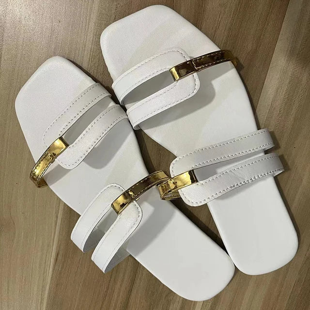 Women's flat, open-toe summer sandals – Avianne