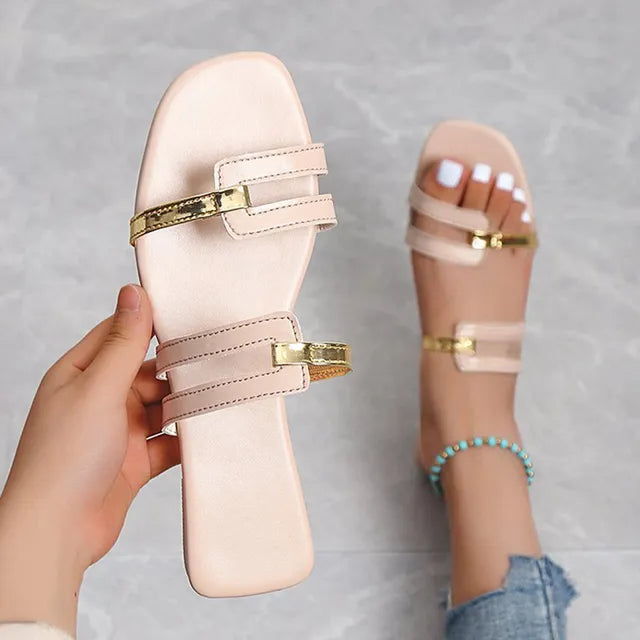 Women's flat, open-toe summer sandals – Avianne