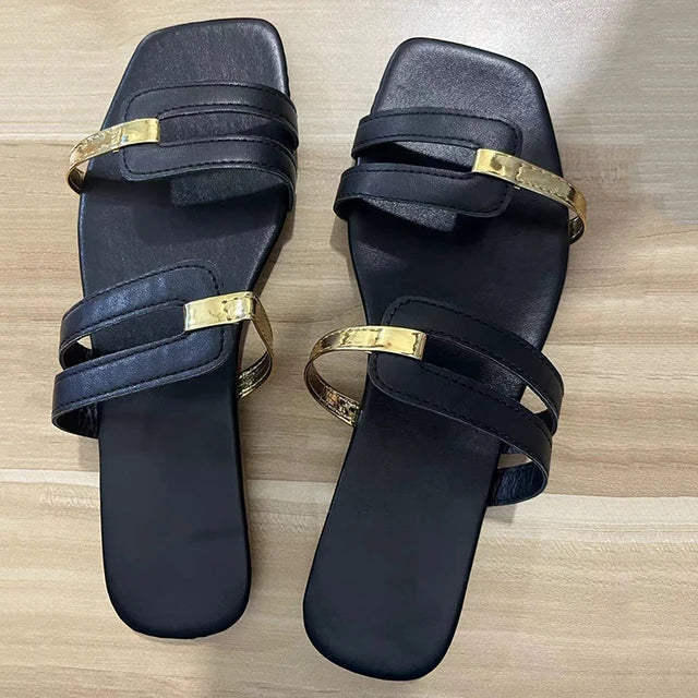 Women's flat, open-toe summer sandals – Avianne