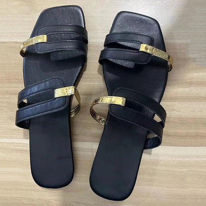Women's flat, open-toe summer sandals – Avianne