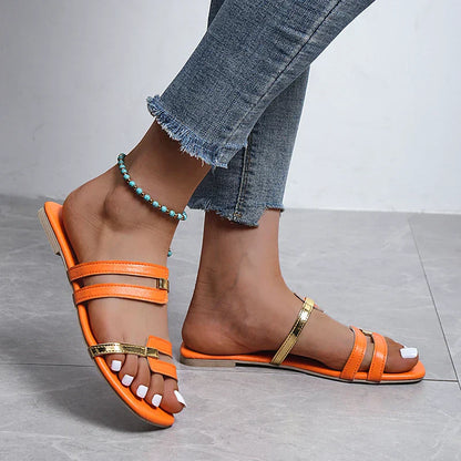 Women's flat, open-toe summer sandals – Avianne
