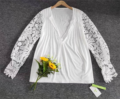 Trendy Ladies Long Sleeve in Solid Colour - AutumnGrace