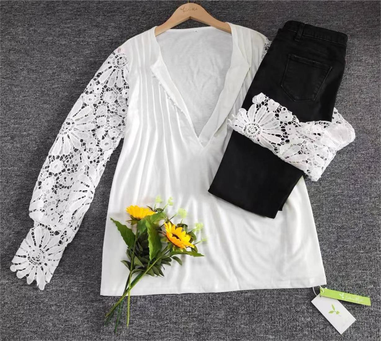 Trendy Ladies Long Sleeve in Solid Colour - AutumnGrace