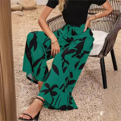 Trendy Trousers with Print - Sara
