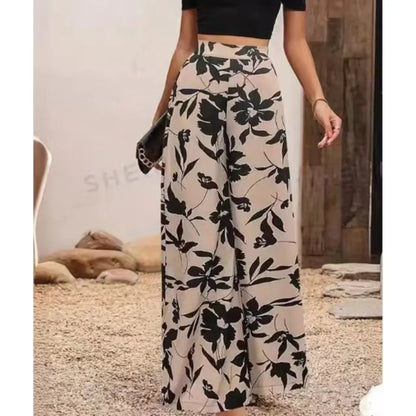 Trendy Trousers with Print - Sara