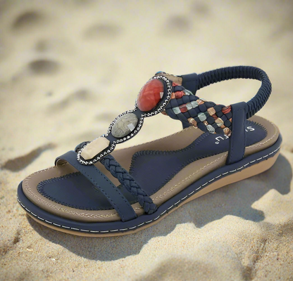 Stylish flat women's sandals – Claire