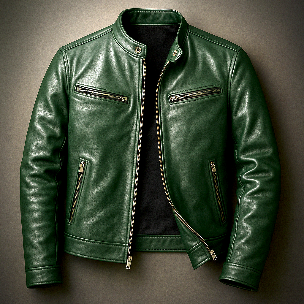 Vintage Leather Jacket for Men – Timeless Style, Premium Craftsmanship 6
