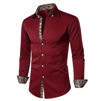 Elegant party shirt for men – Matteo