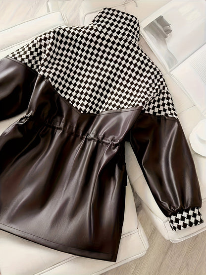 Ladies' plush jacket for autumn & winter – Maribel