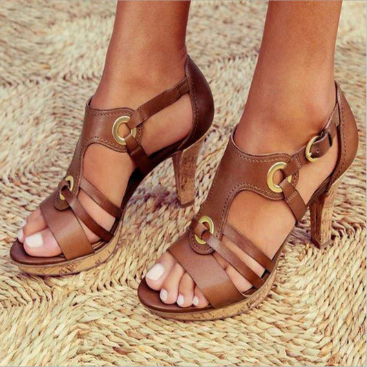 Comfortable high heels with stability comfort – Viviana