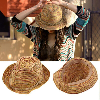 Stylish women's autumn hat in lightweight peppergrass – Maddy