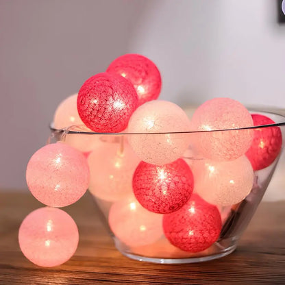 Atmospheric Ball String Lights - LumaBreeze
