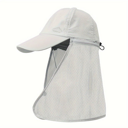 UV protection trucker hat with neck protection for outdoor adventures - SchattenPro