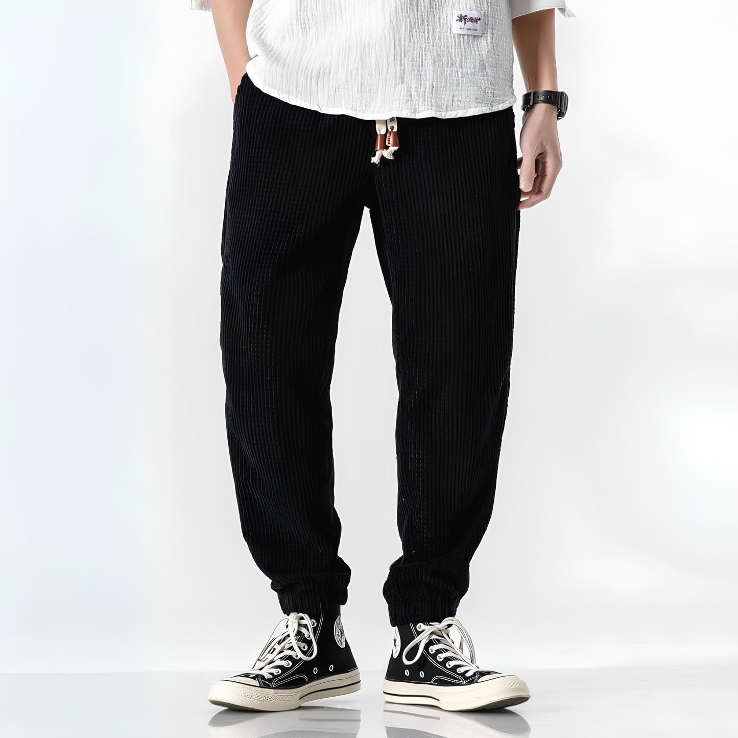 Unisex Ribbed Corduroy Trousers – Renji