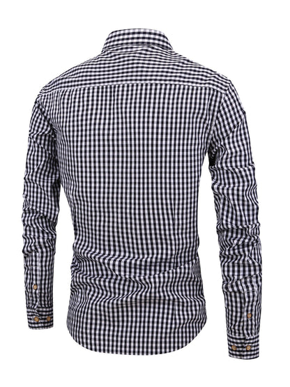 Checked Men’s Shirt with Comfortable Fit - Jules