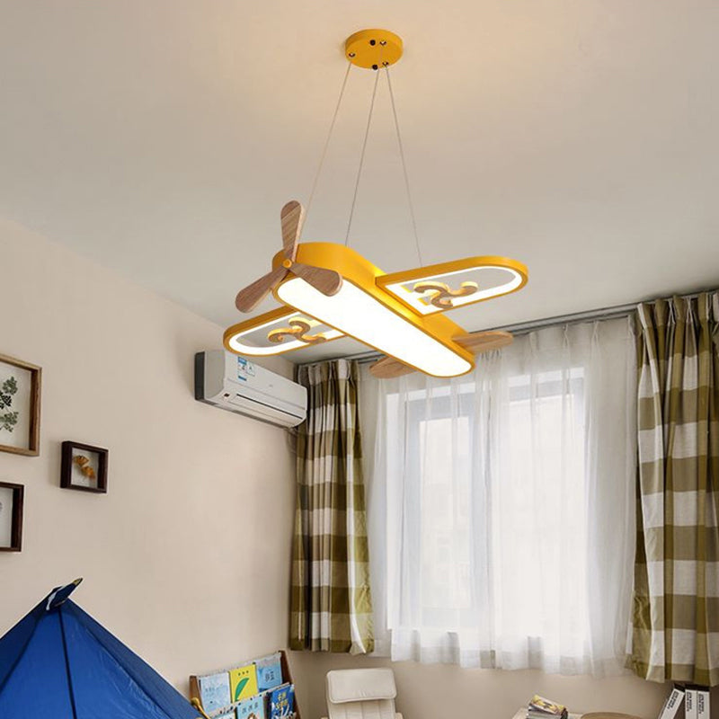 LED Airplane Kids Room Pendant Light – SkyFlyer