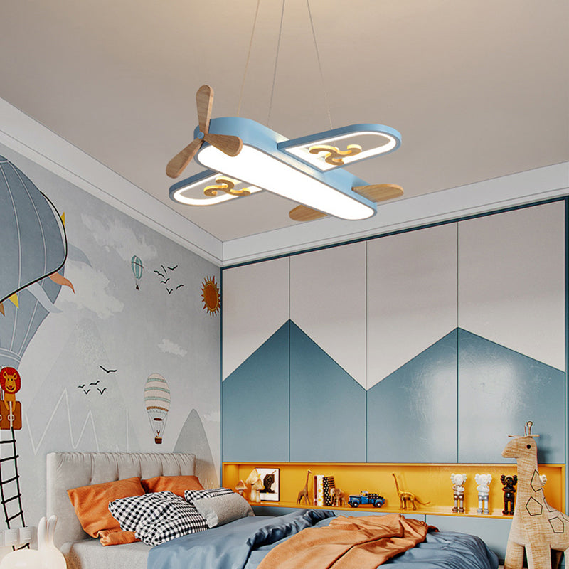 LED Airplane Kids Room Pendant Light – SkyFlyer