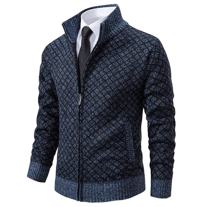Luxurious Knitted Men's Sweater - Oliver