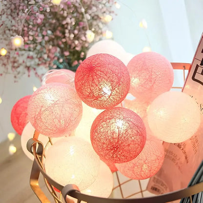 Atmospheric Ball String Lights - LumaBreeze