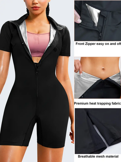 Full Body Shaper Sauna Suit – Celina