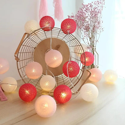 Atmospheric Ball String Lights - LumaBreeze