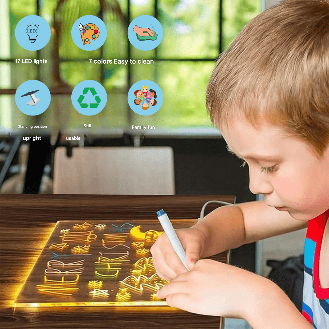 Light Sign Board for Children – LuminaPlay
