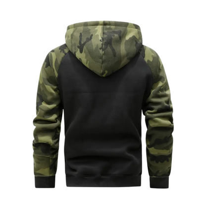 Warm and Comfortable Men's Camo Fleece Jacket - Ethan