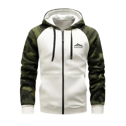 Warm and Comfortable Men's Camo Fleece Jacket - Ethan
