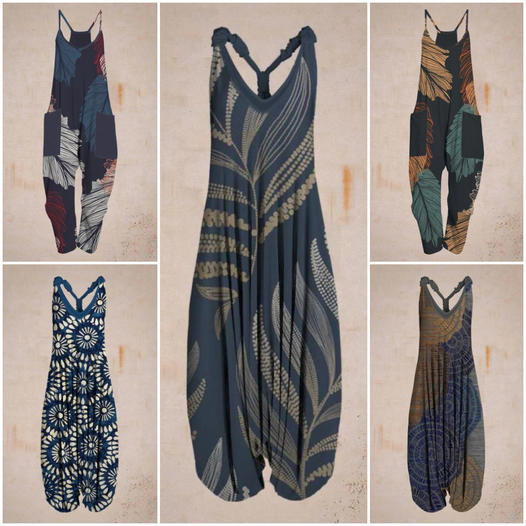 Falling Ladies' Jumpsuit – Lina