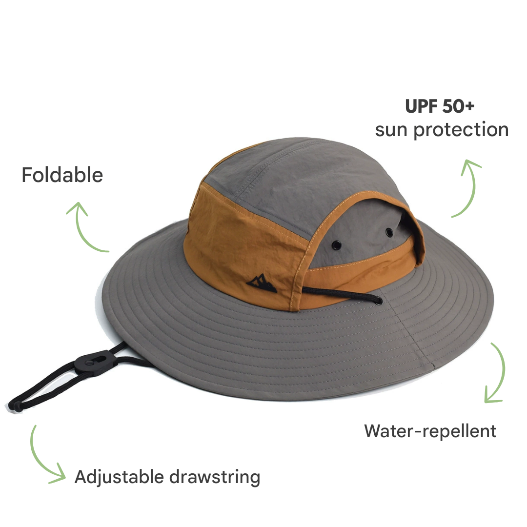 Outdoor sun hat with UV protection – Solterra