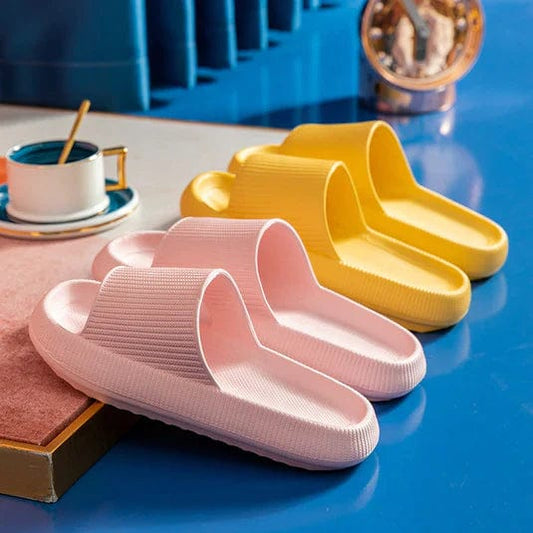 Comfortable Cushioned Slippers - Nora