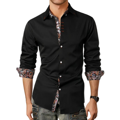 Elegant party shirt for men – Matteo