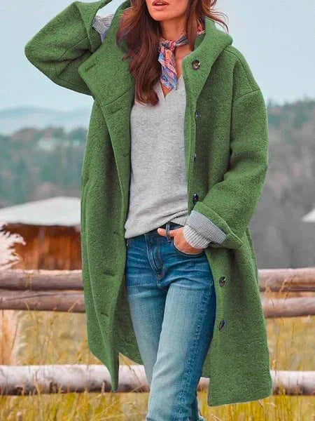 Comfortable ladies' coat – Anouk