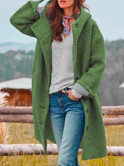 Comfortable ladies' coat – Anouk
