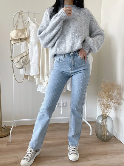 Shiny Denim Jeans - StarStruck