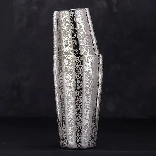 Engraved Cocktail Shaker – Mixaro
