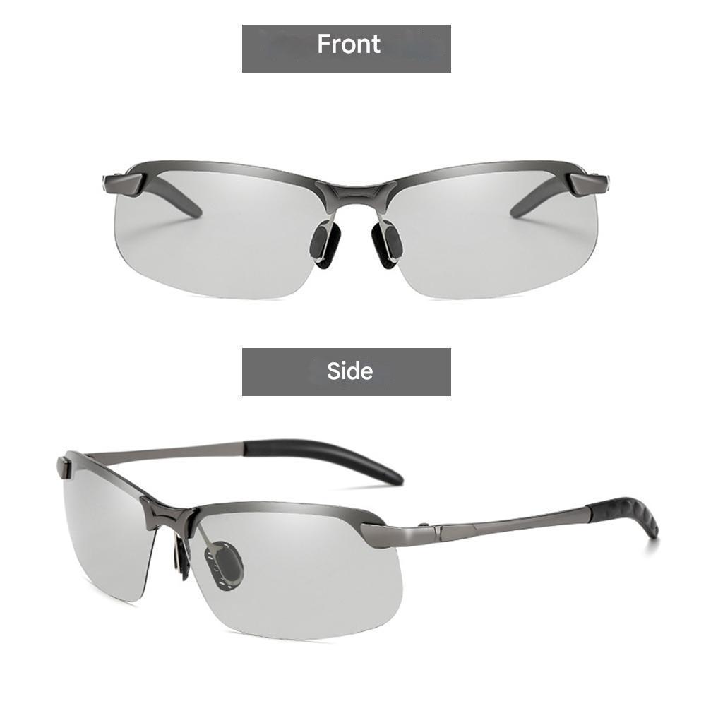 Stylish self-tinting polarised glasses for day & night – Nils