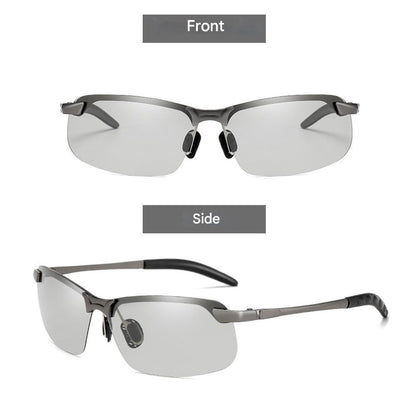 Stylish self-tinting polarised glasses for day & night – Nils