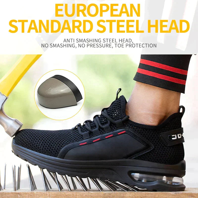 Ultralight Safety Shoes with Steel Toe - SteelFlex One