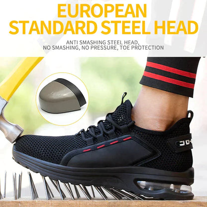Ultralight Safety Shoes with Steel Toe - SteelFlex One