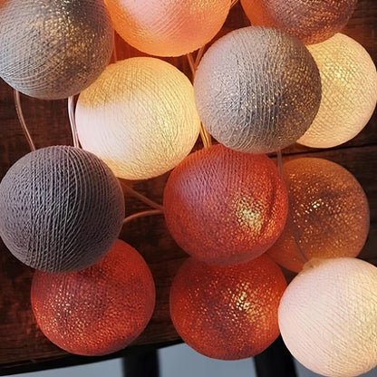 Atmospheric Ball String Lights - LumaBreeze