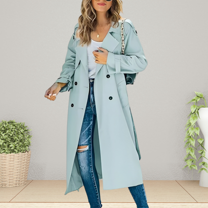 Elegant women's trench coat for the transitional period – Isabelle