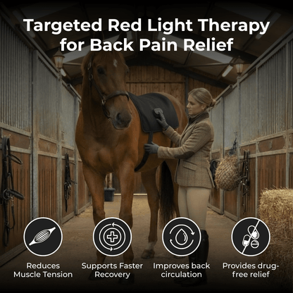 LED Red Light Therapy Back Wrap for Horses 3