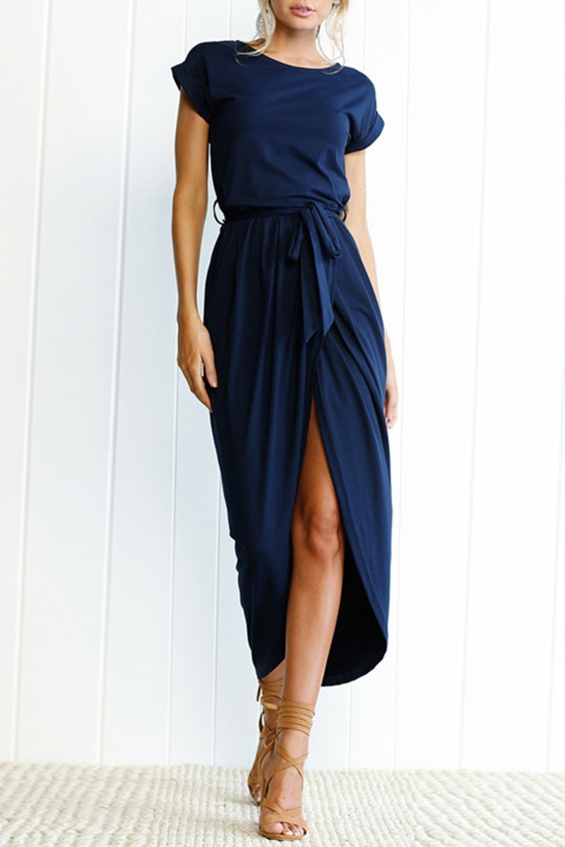 Casual Autumn Midi Dress – Isabella