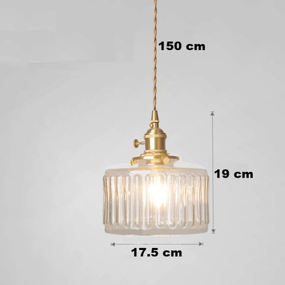 Vintage Crystal Pendant Lamp - Celeste