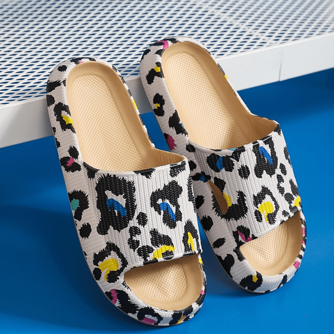 Comfortable Cushioned Slippers - Nora