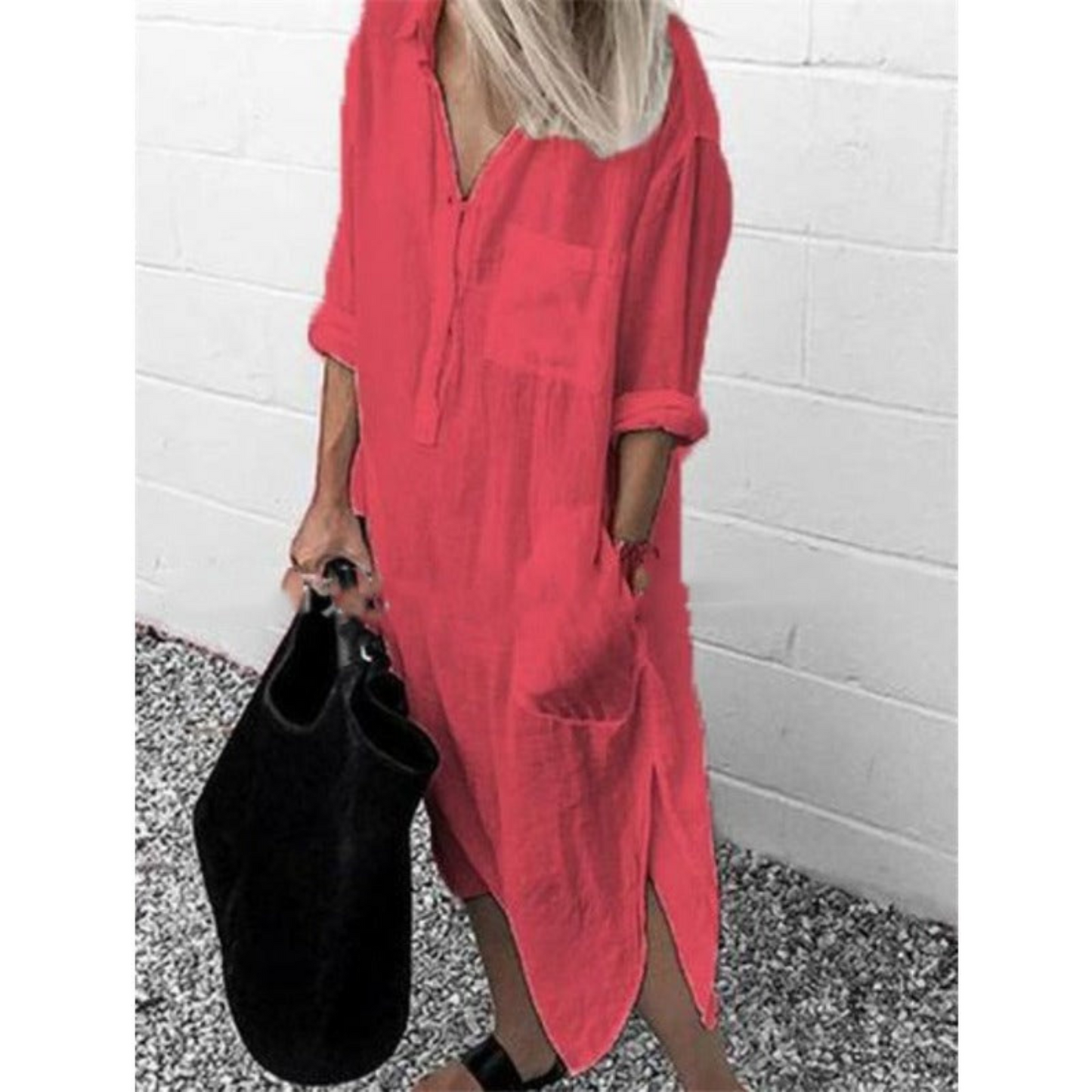 Smooth and Comfortable Long Summer Dress - Mila